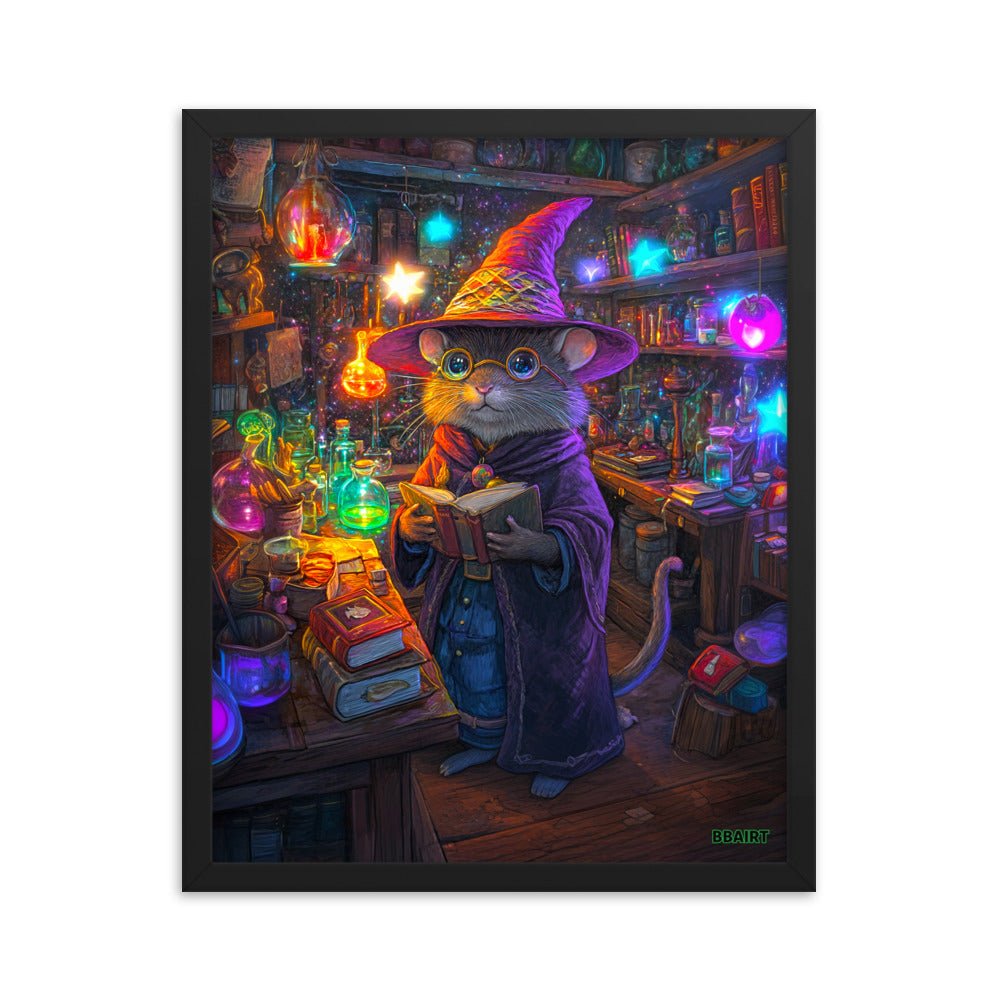 Magnus the Alchemist - Framed Matte Paper Poster - BBairt