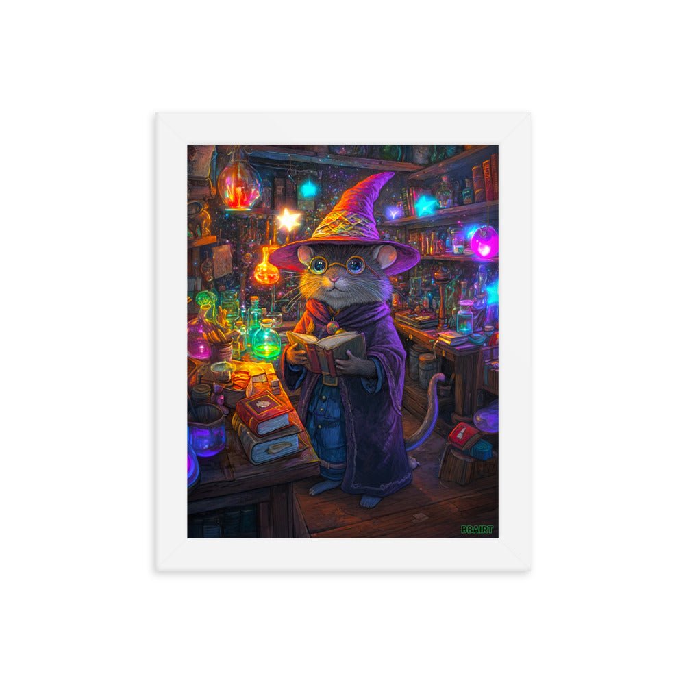 Magnus the Alchemist - Framed Matte Paper Poster - BBairt
