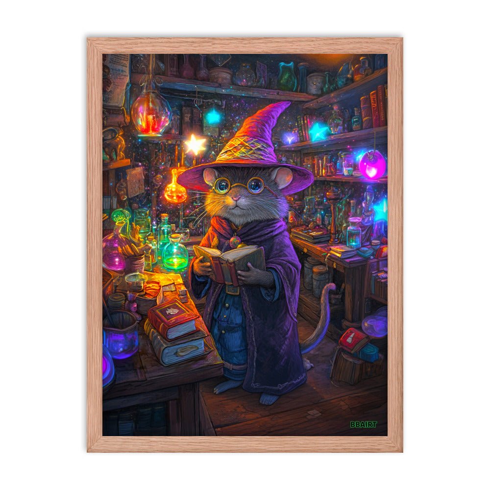 Magnus the Alchemist - Framed Matte Paper Poster - BBairt