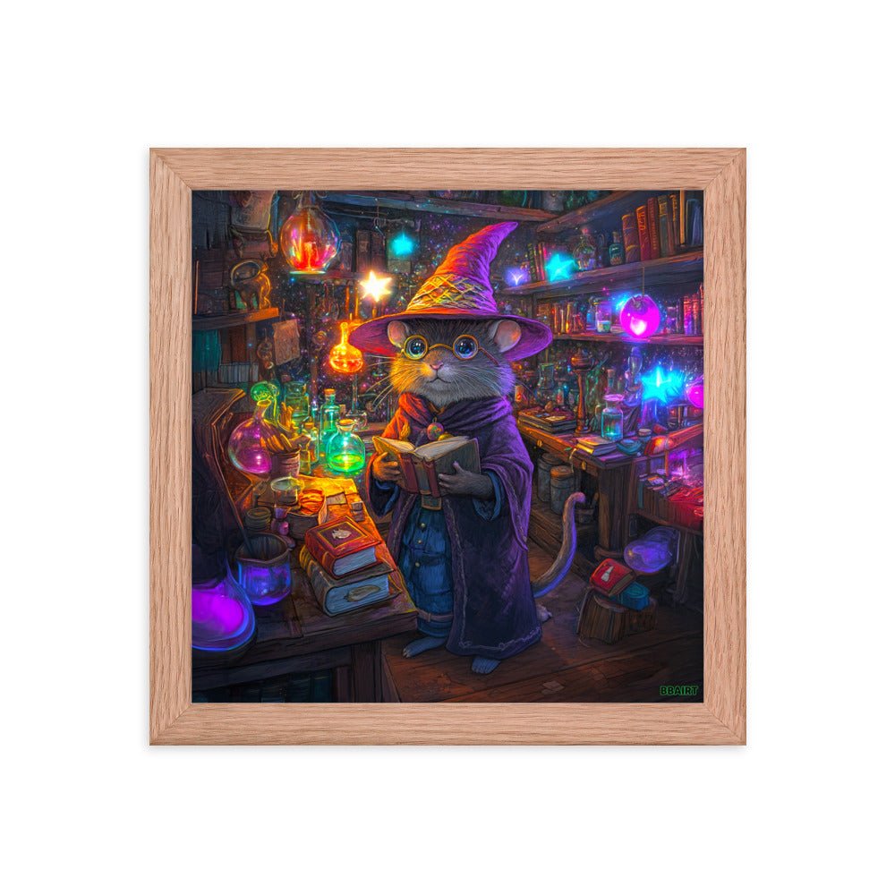 Magnus the Alchemist - Framed Matte Paper Poster - BBairt