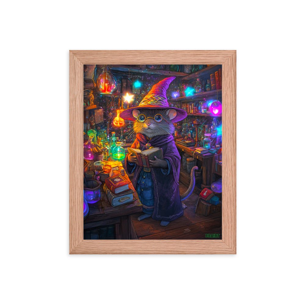 Magnus the Alchemist - Framed Matte Paper Poster - BBairt