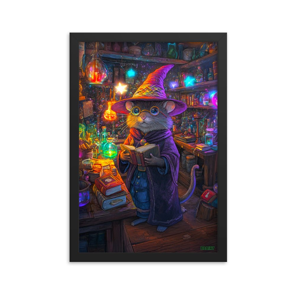 Magnus the Alchemist - Framed Matte Paper Poster - BBairt
