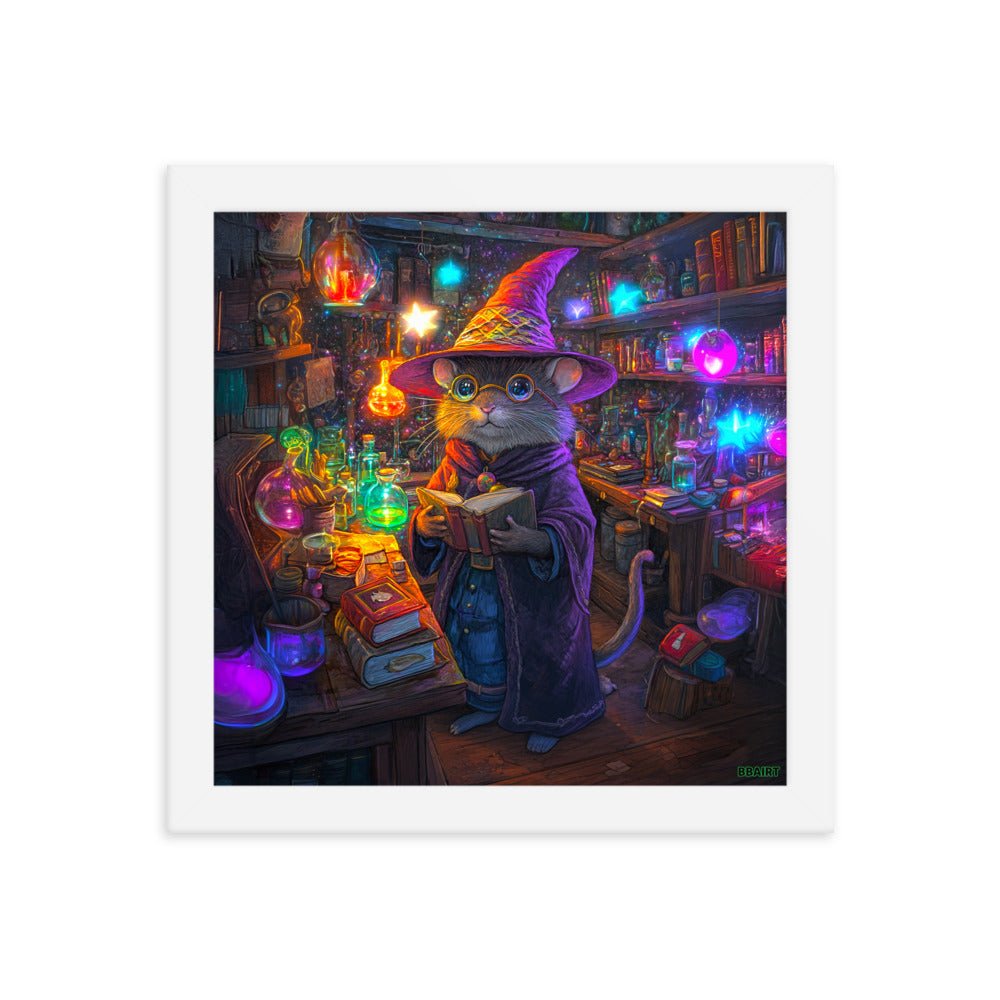 Magnus the Alchemist - Framed Matte Paper Poster - BBairt