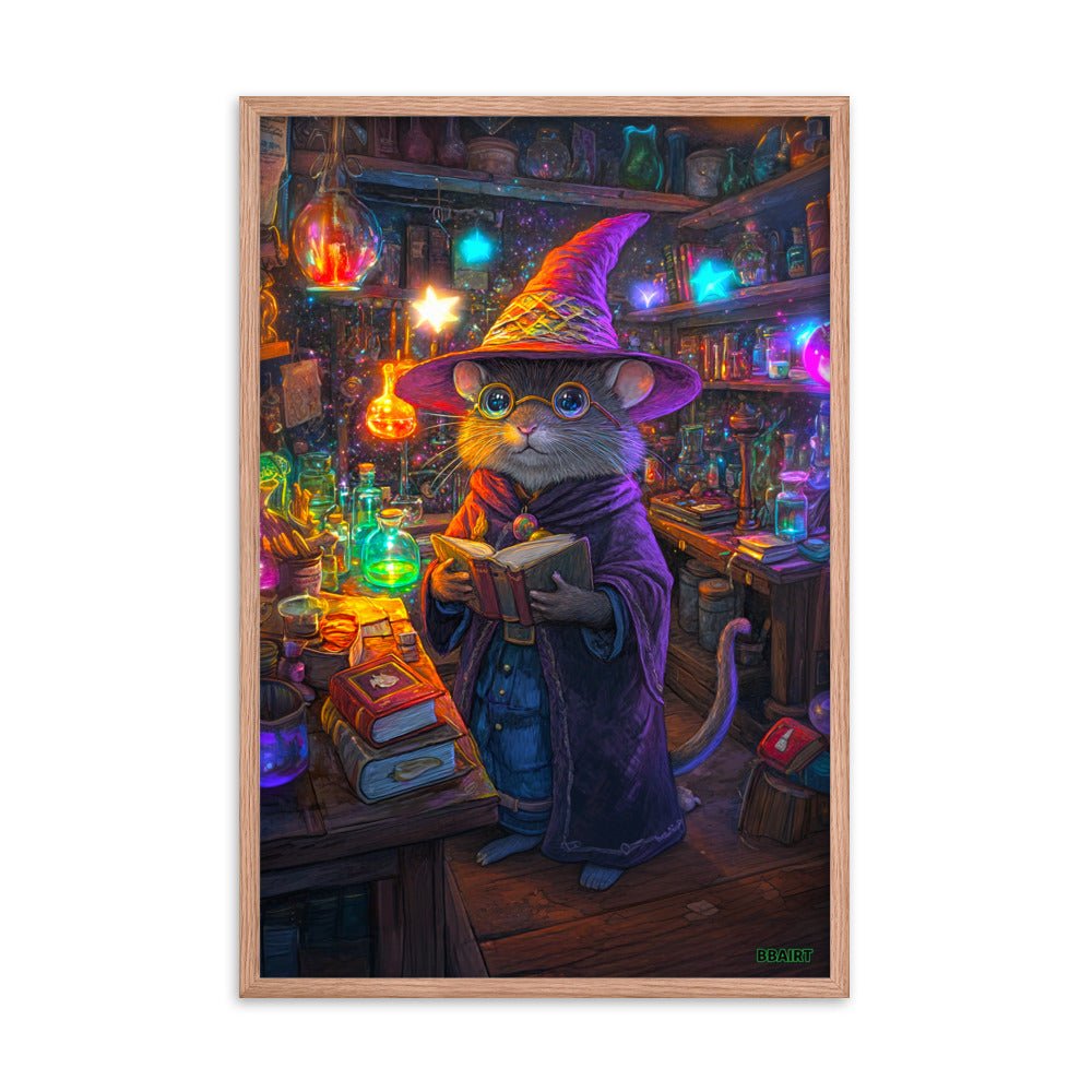 Magnus the Alchemist - Framed Matte Paper Poster - BBairt