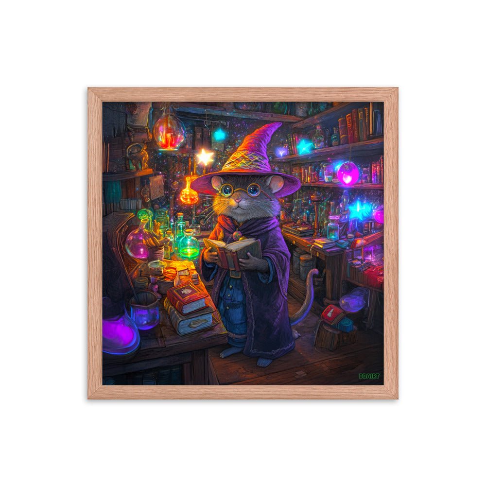Magnus the Alchemist - Framed Matte Paper Poster - BBairt