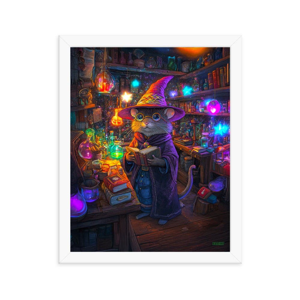 Magnus the Alchemist - Framed Matte Paper Poster - BBairt