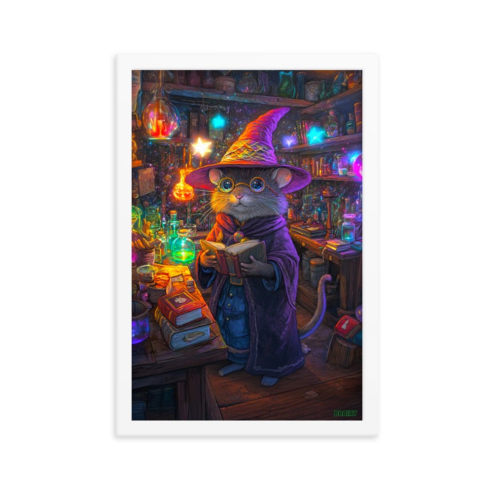 Magnus the Alchemist - Framed Matte Paper Poster - BBairt