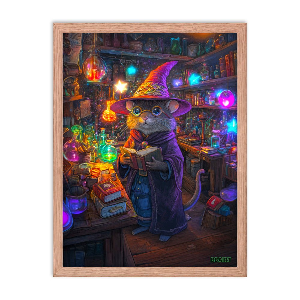 Magnus the Alchemist - Framed Photo Paper Poster - BBairt