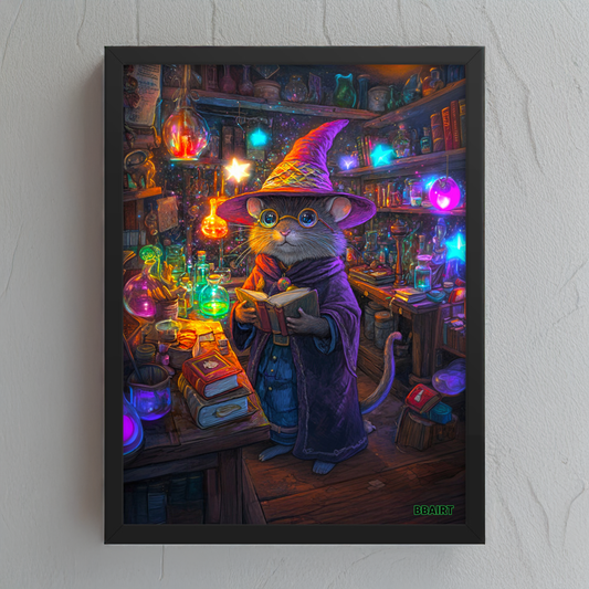 Magnus the Alchemist - Framed Photo Paper Poster - BBairt