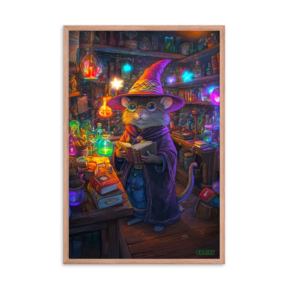 Magnus the Alchemist - Framed Photo Paper Poster - BBairt