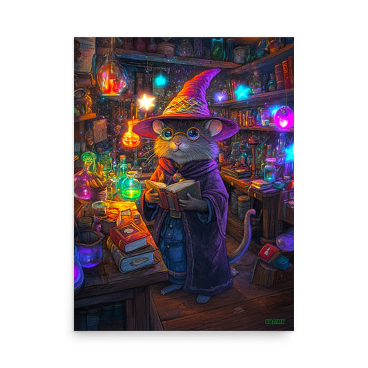 Magnus the Alchemist - Photo Paper Poster - BBairt