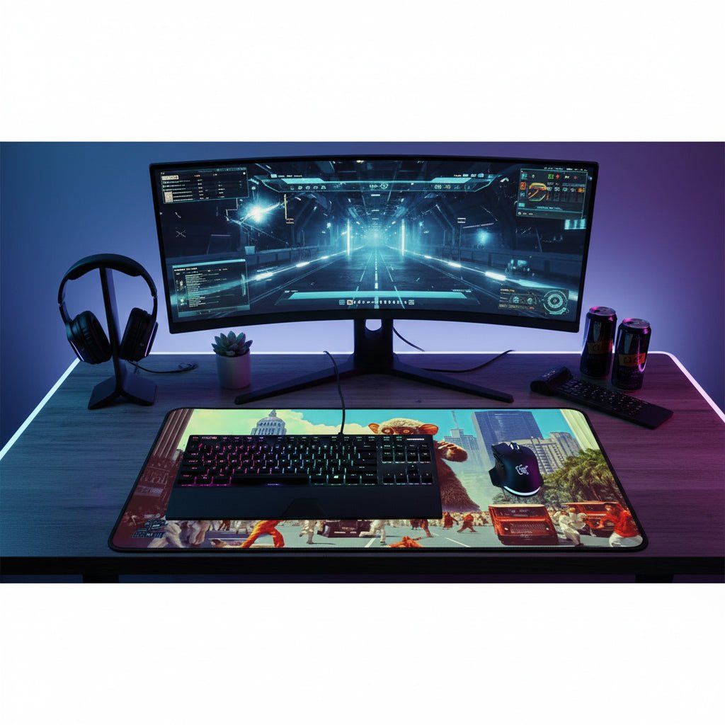 Manila Tarsius Titanus – Desk Mat - BBairt