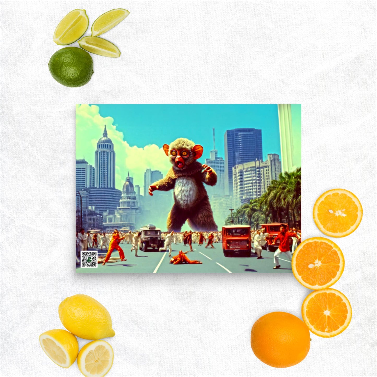 Manila Tarsius Titanus - Photo paper poster - BBairt