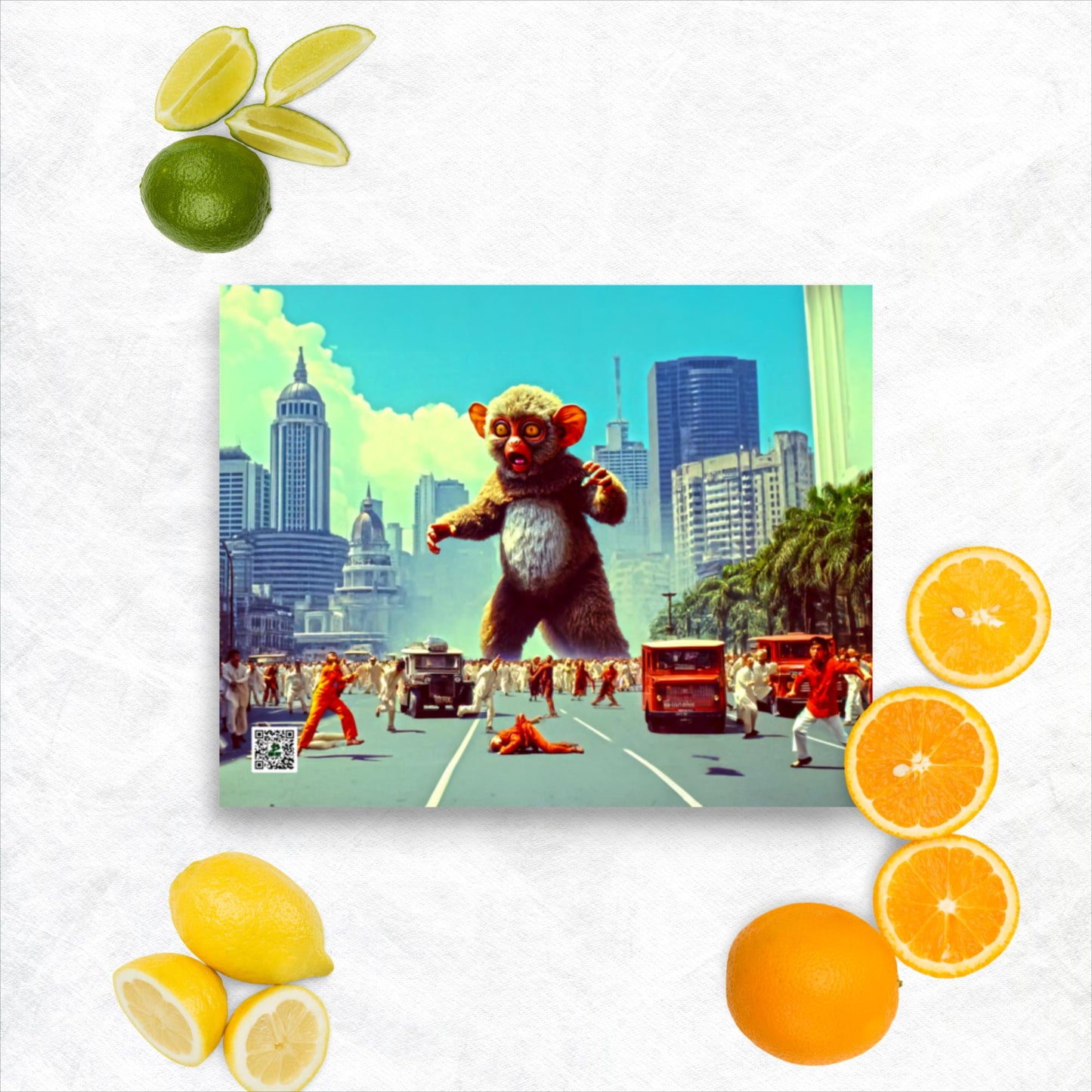 Manila Tarsius Titanus - Photo paper poster - BBairt