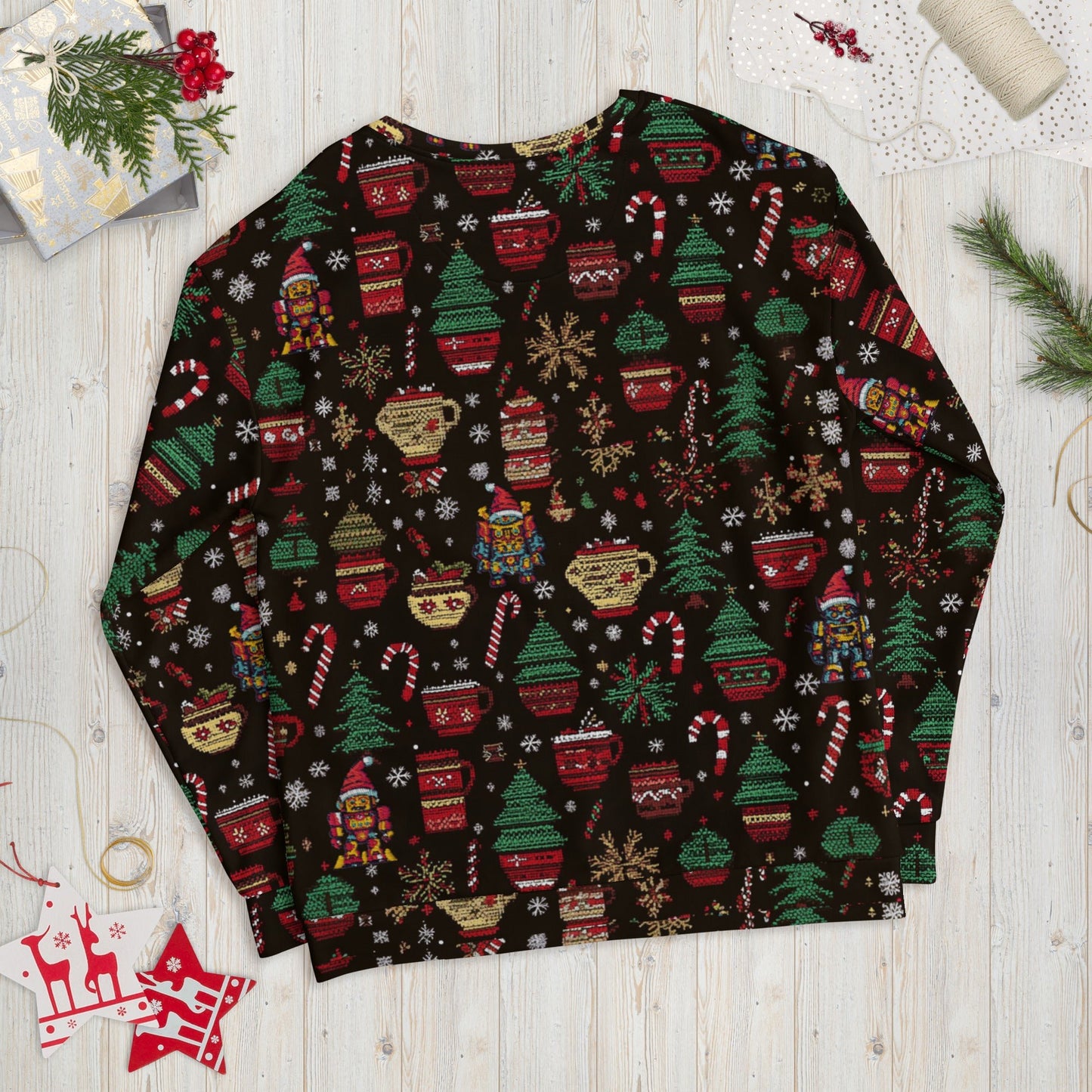 Mech Bushido Guardian Christmas Sweater - BBairt