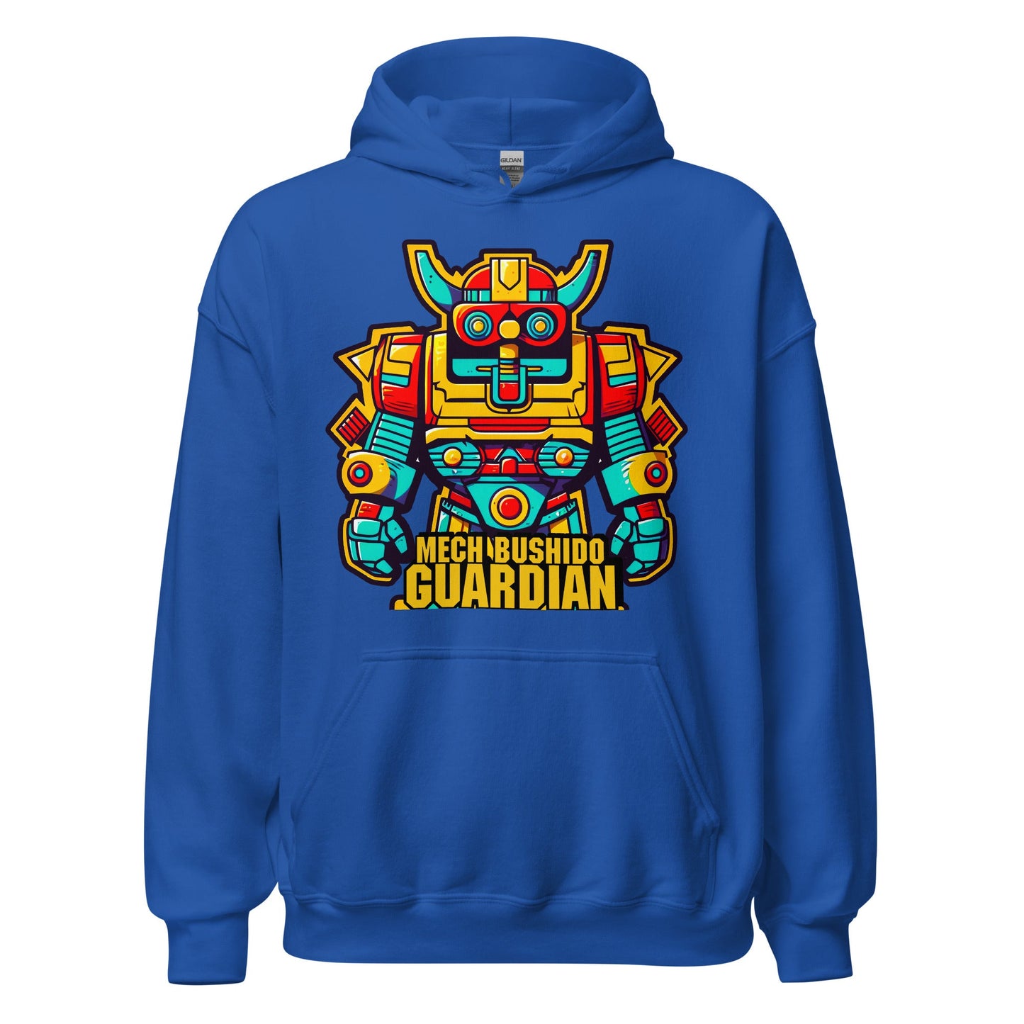 Mech Bushido Guardian - Unisex Gildan 18500 Hoodie - BBairt