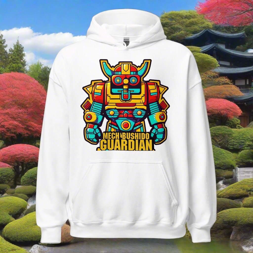 Mech Bushido Guardian - Unisex Gildan 18500 Hoodie - BBairt