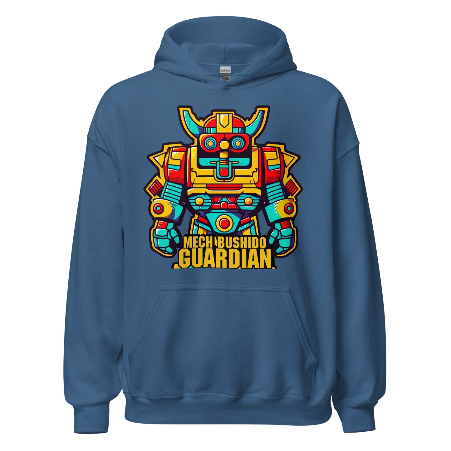 Mech Bushido Guardian - Unisex Gildan 18500 Hoodie - BBairt