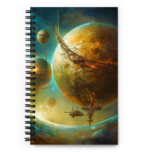 Mineral Nexus - Spiral notebook - BBairt