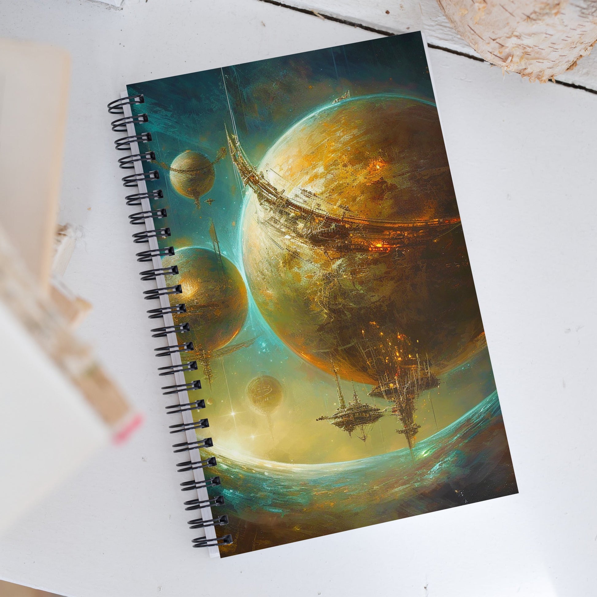 Mineral Nexus - Spiral notebook - BBairt