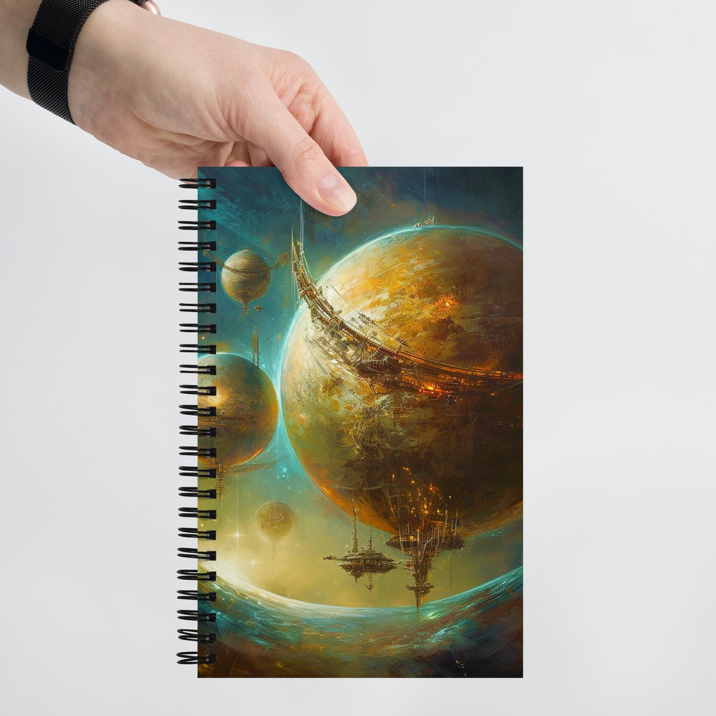 Mineral Nexus - Spiral notebook - BBairt