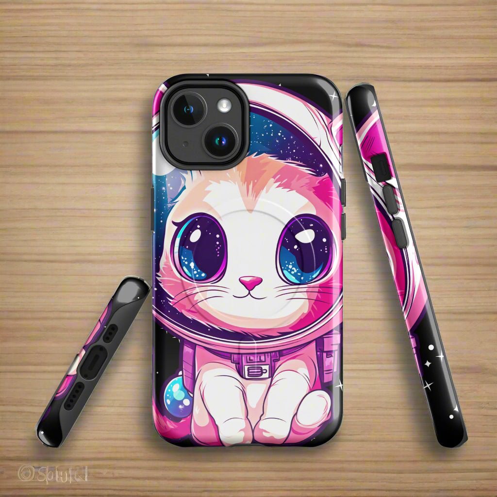 Mochi the Astro Kitten - MagSafe Tough Case for iPhone - BBairt