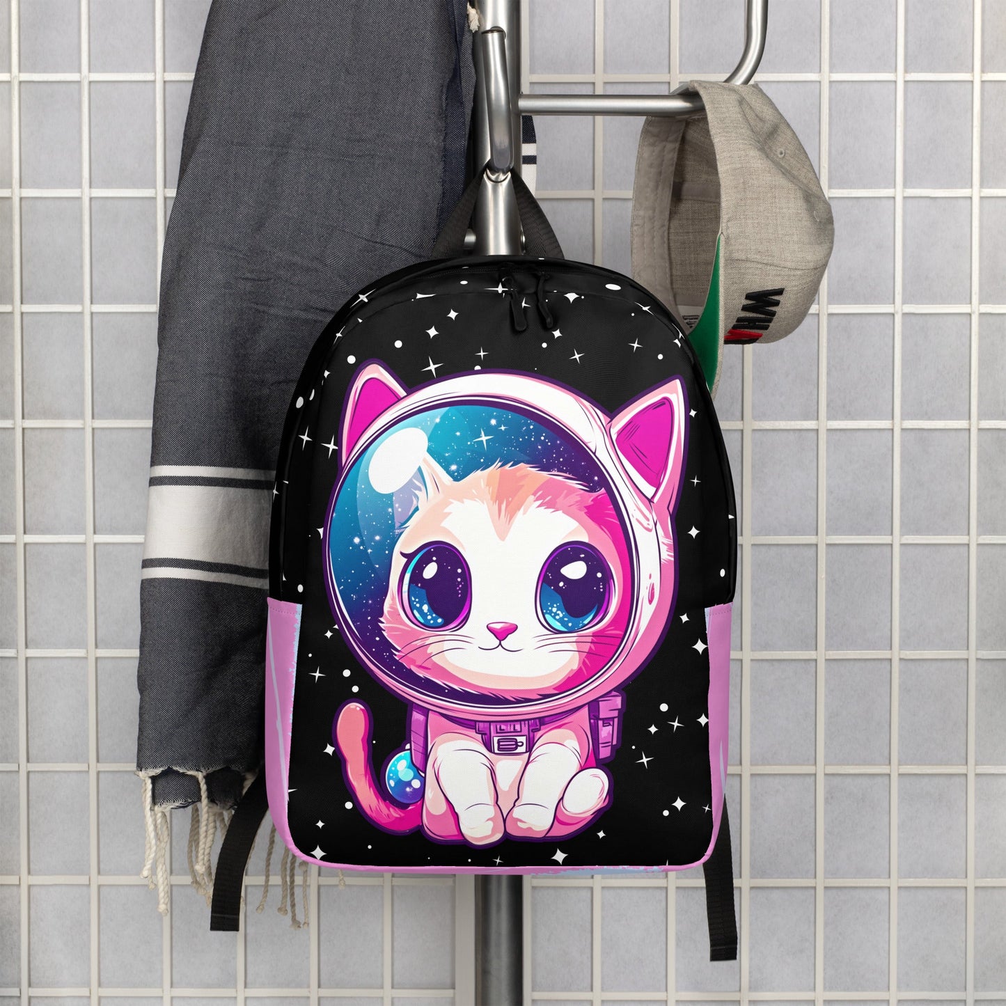 Mochi the Astro Kitten - Minimalist Backpack - BBairt