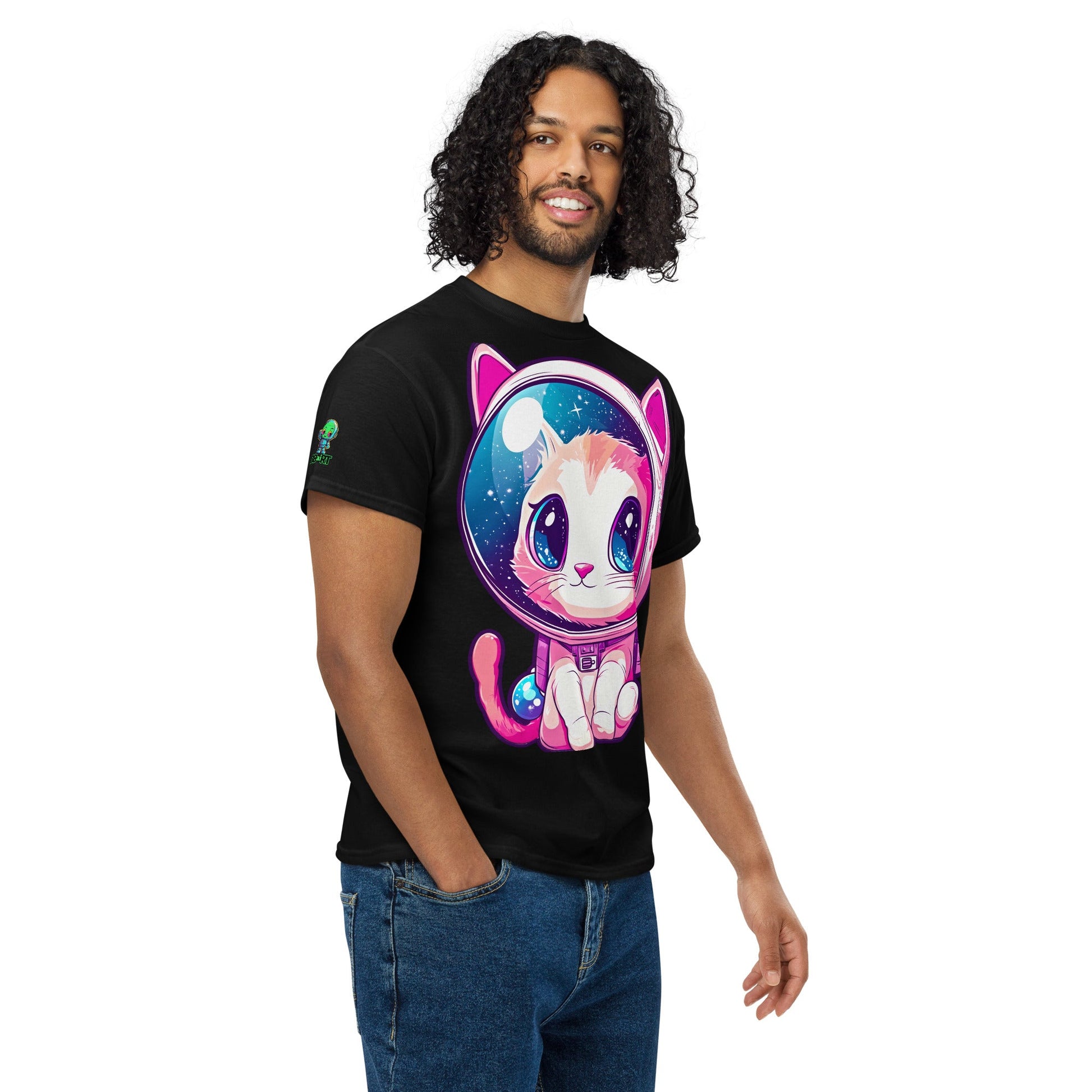 Mochi the AstroKitten - Unisex DryBlend T-Shirt - BBairt
