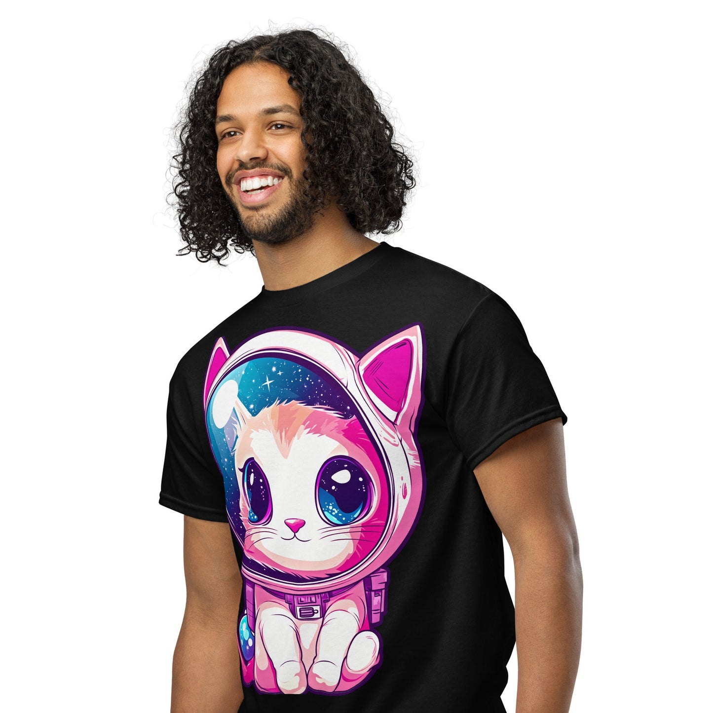 Mochi the AstroKitten - Unisex DryBlend T-Shirt - BBairt