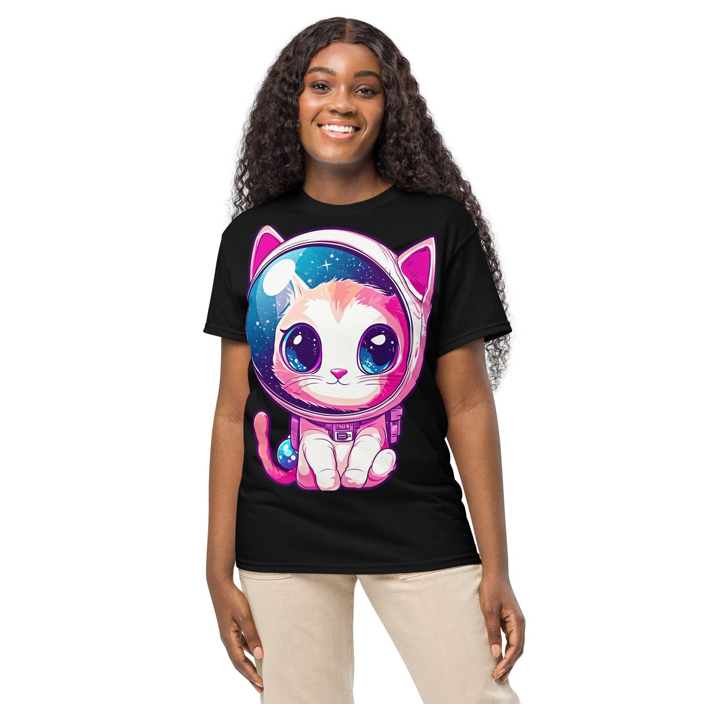 Mochi the AstroKitten - Unisex DryBlend T-Shirt - BBairt