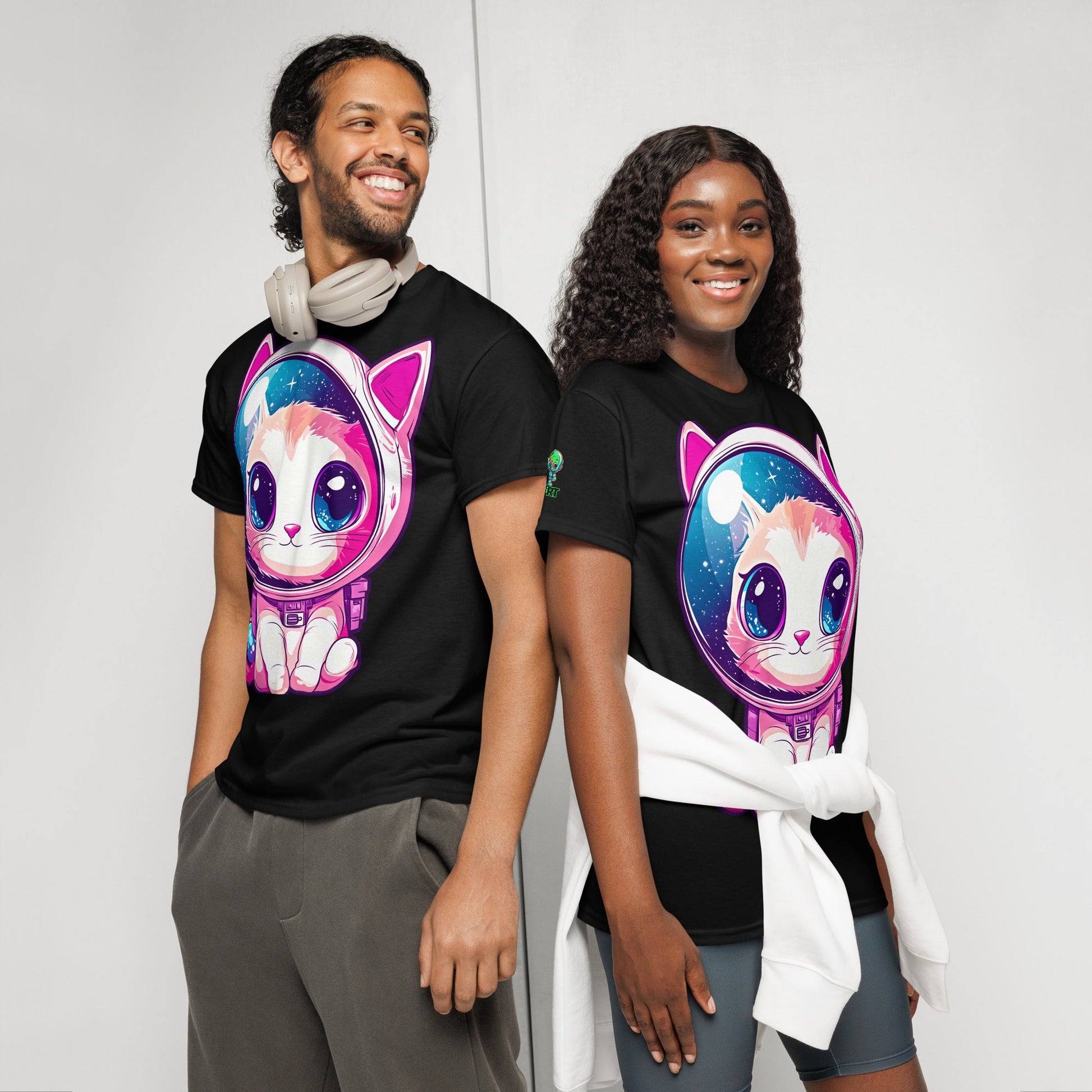 Mochi the AstroKitten - Unisex DryBlend T-Shirt - BBairt