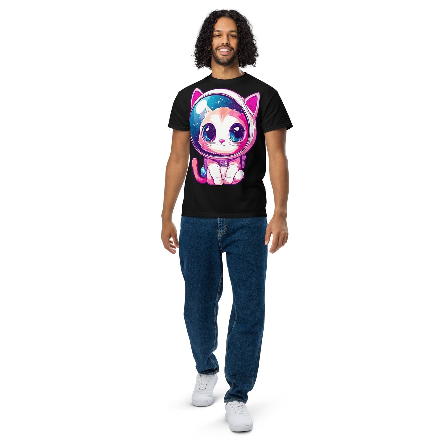Mochi the AstroKitten - Unisex DryBlend T-Shirt - BBairt