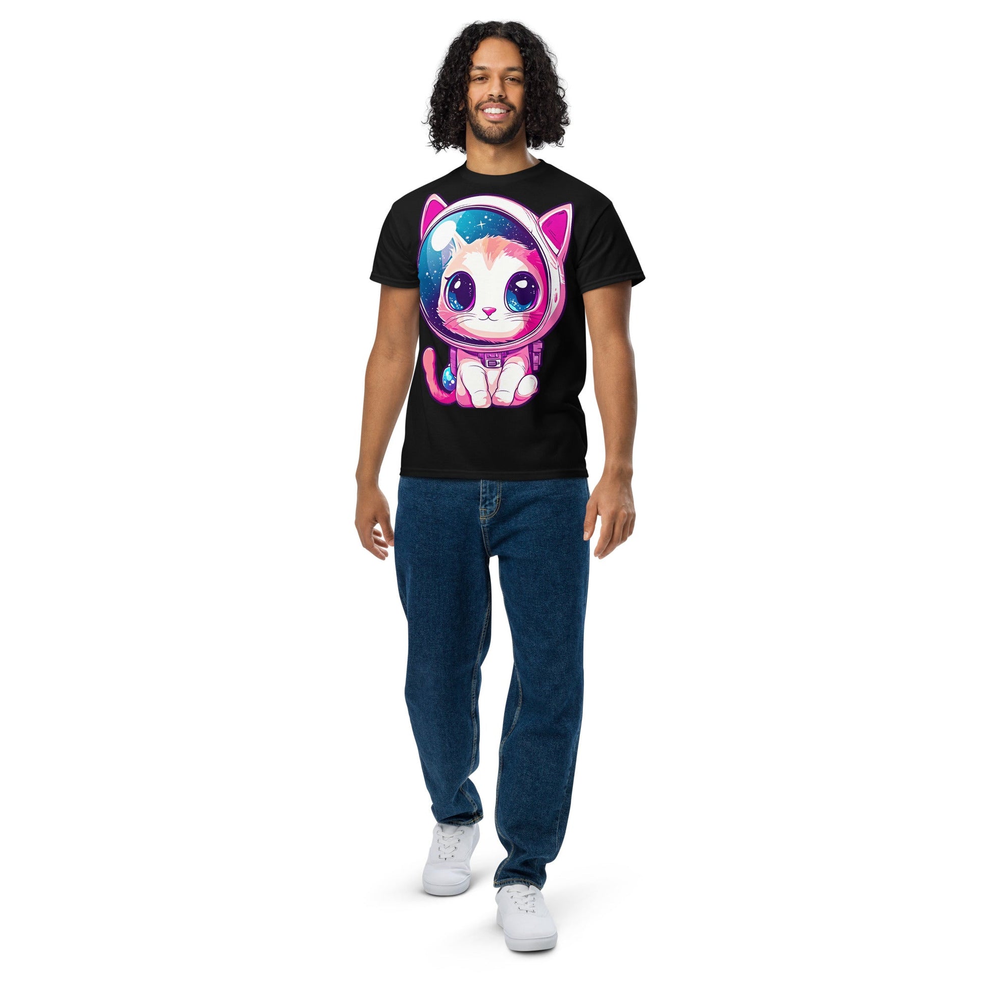 Mochi the AstroKitten - Unisex DryBlend T-Shirt - BBairt