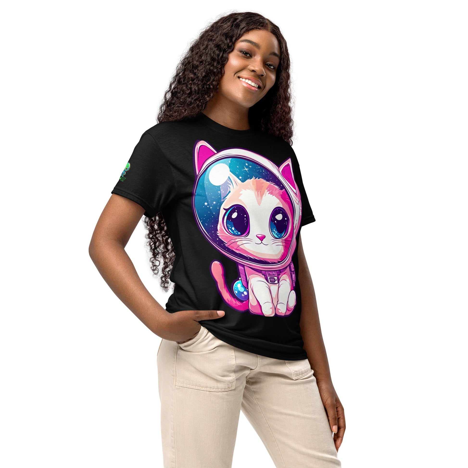 Mochi the AstroKitten - Unisex DryBlend T-Shirt - BBairt