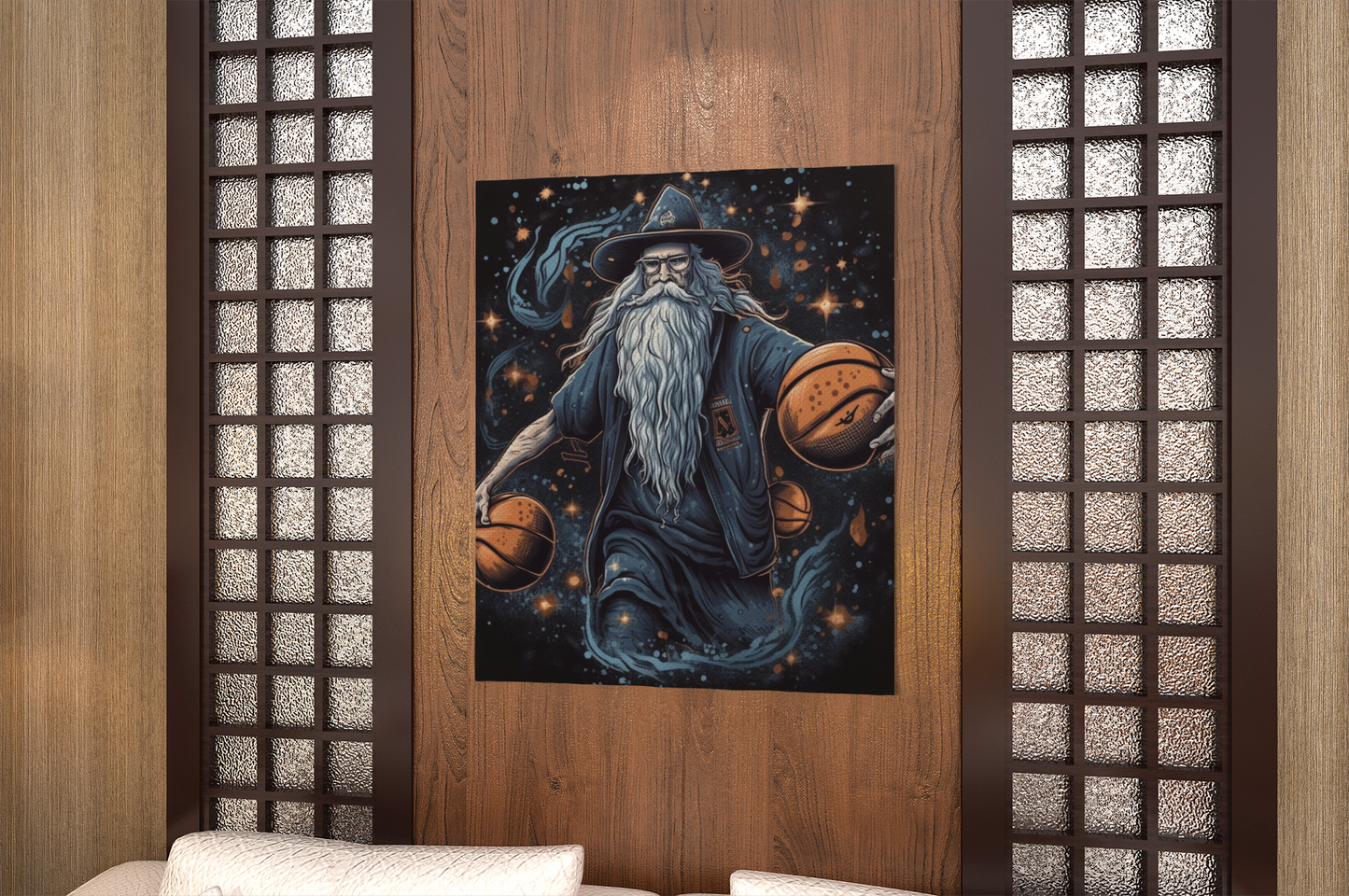 Elric Hoopsworth, Basketball Wizard - Matte Poster