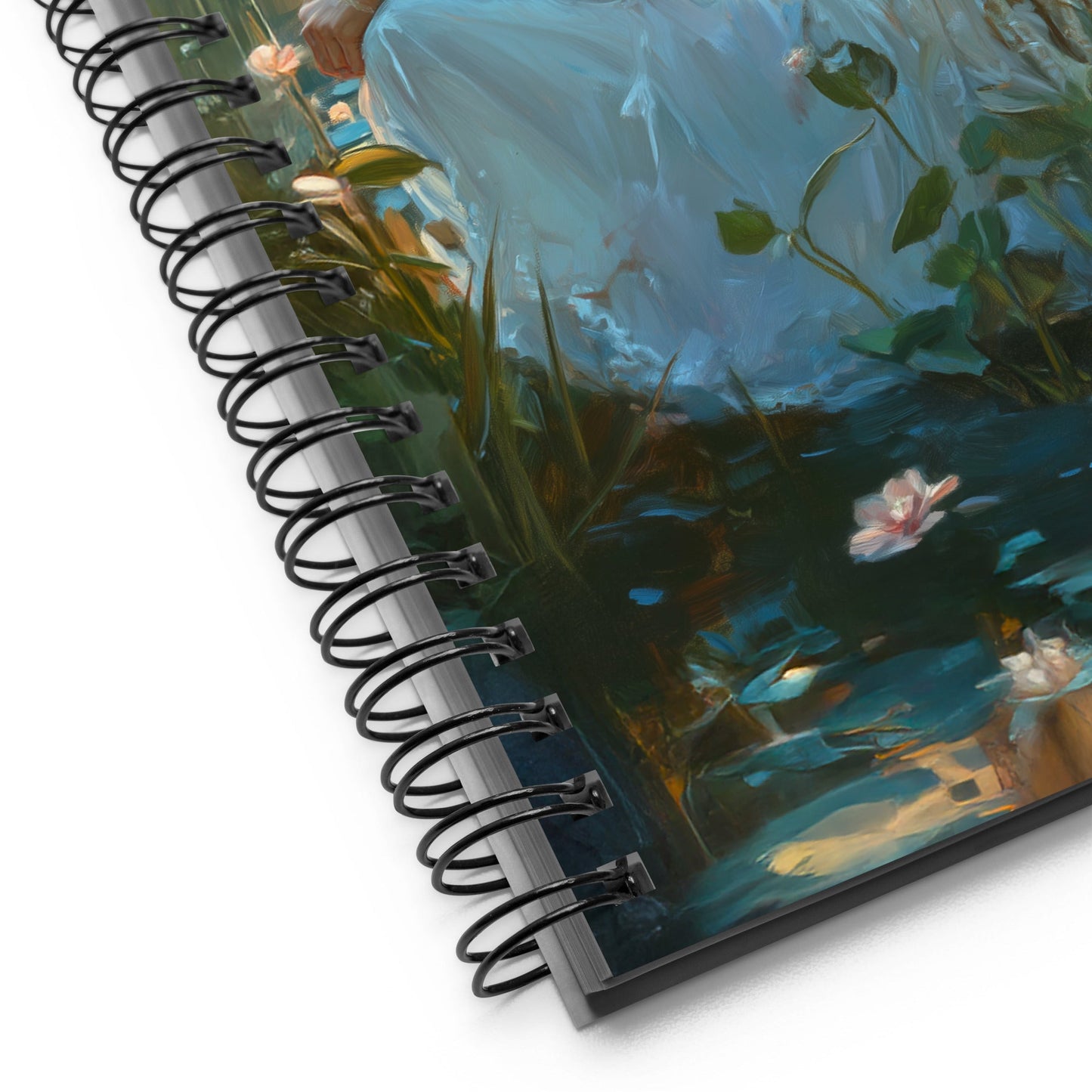 Moonlit Grace Spiral Notebook - Mythic Jheyz Collection - BBairt