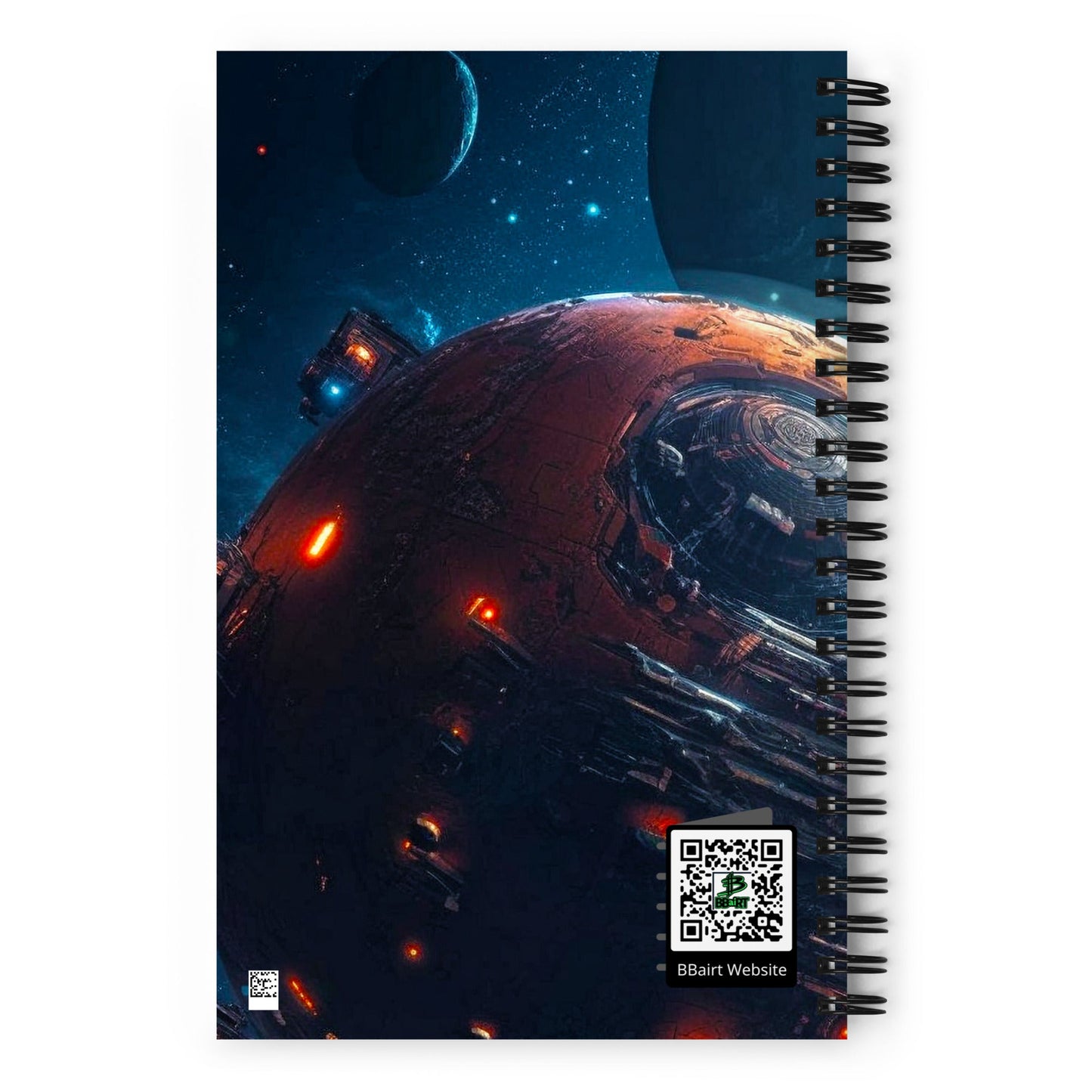 Moons of Migration - Spiral notebook - BBairt