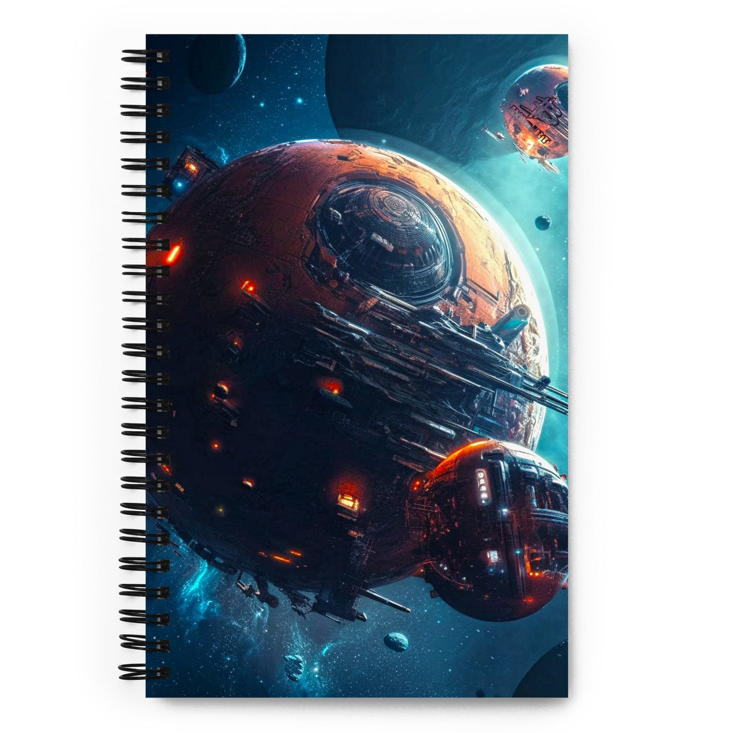 Moons of Migration - Spiral notebook - BBairt