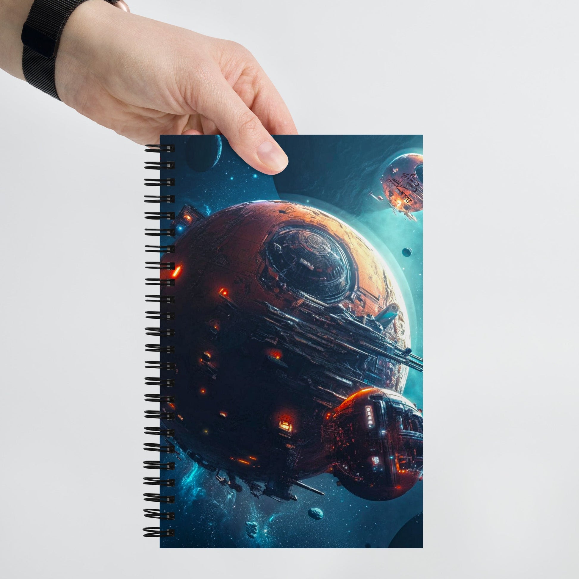 Moons of Migration - Spiral notebook - BBairt