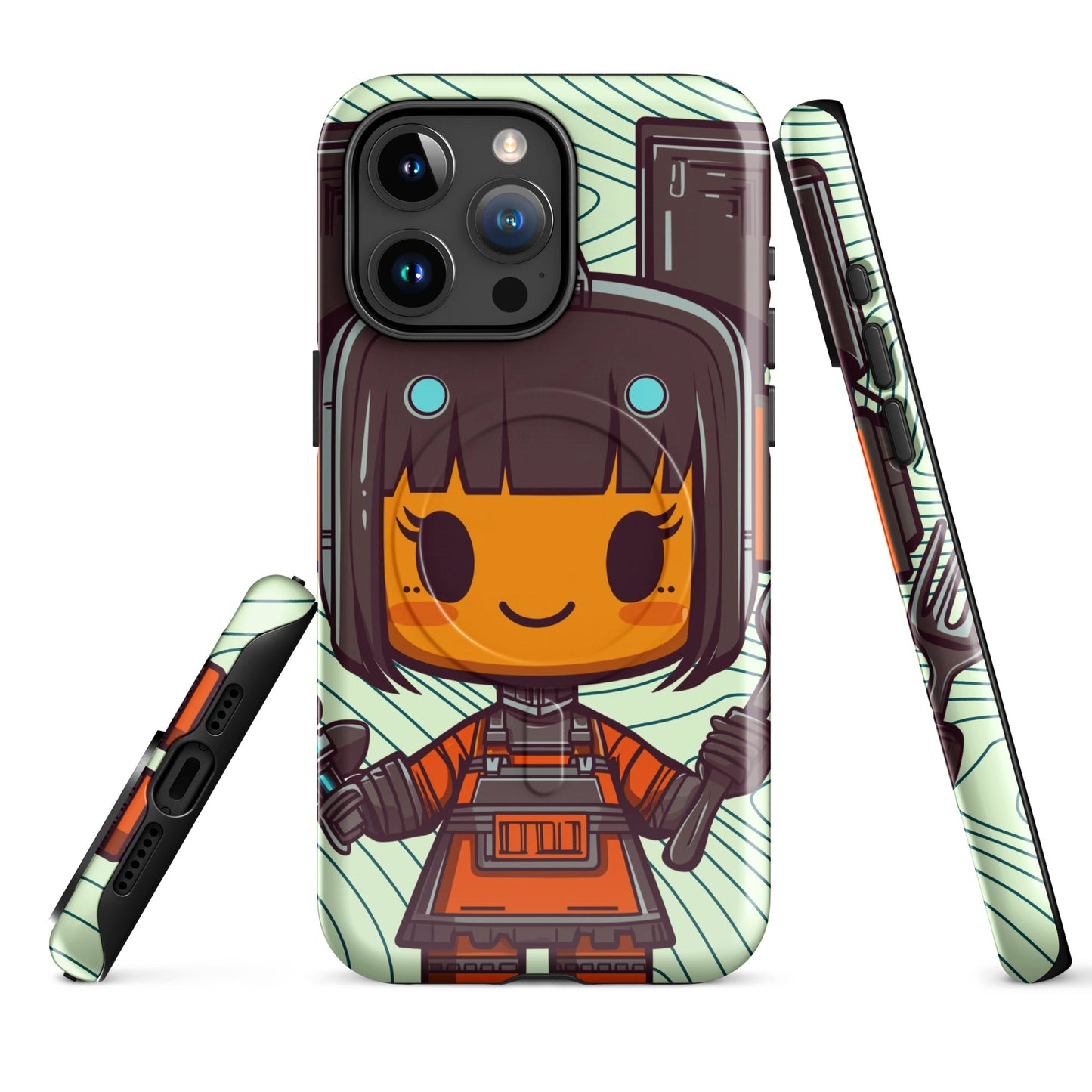 Nori the ByteChef - MagSafe Tough Case for iPhone - BBairt