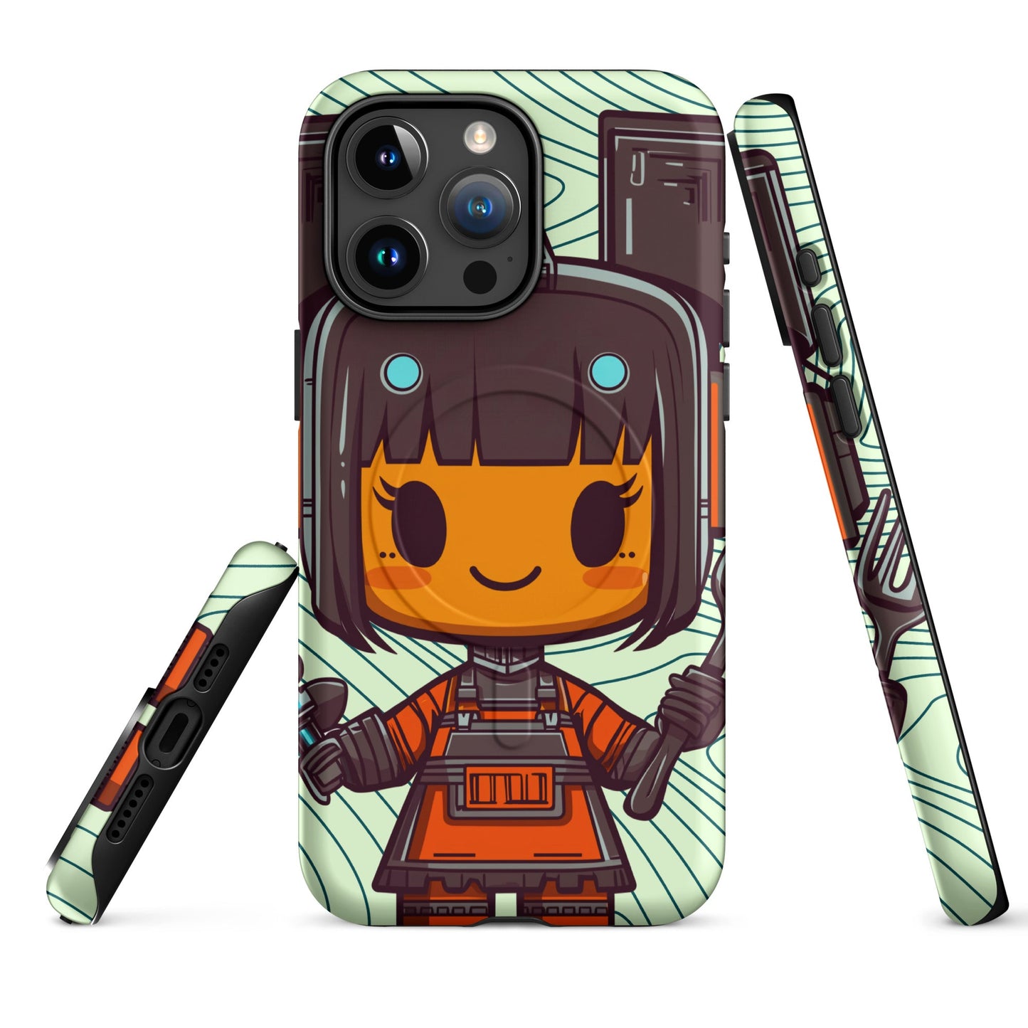 Nori the ByteChef - MagSafe Tough Case for iPhone - BBairt