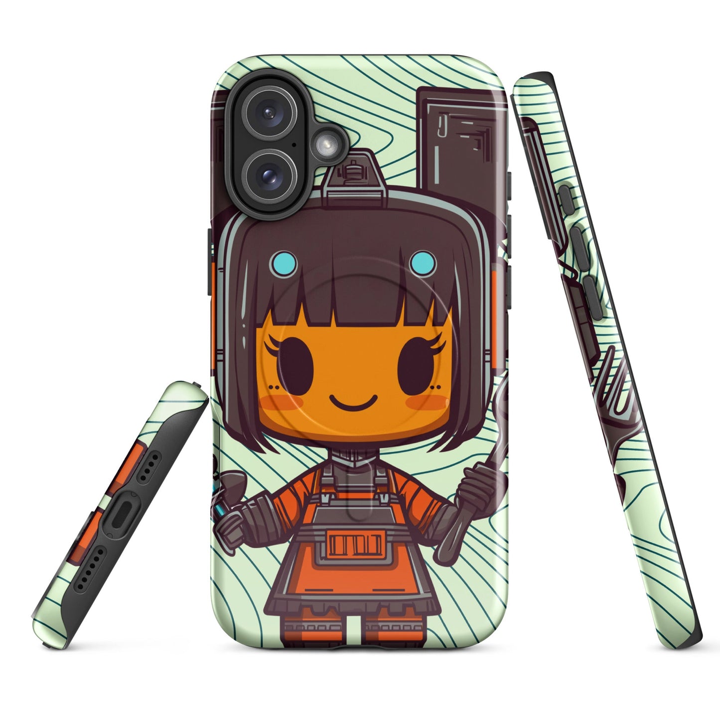 Nori the ByteChef - MagSafe Tough Case for iPhone - BBairt