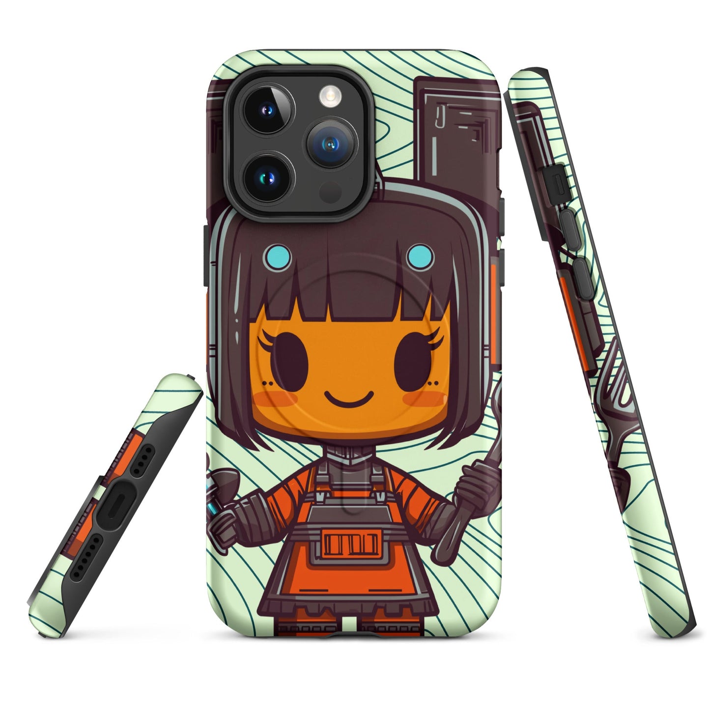 Nori the ByteChef - MagSafe Tough Case for iPhone - BBairt