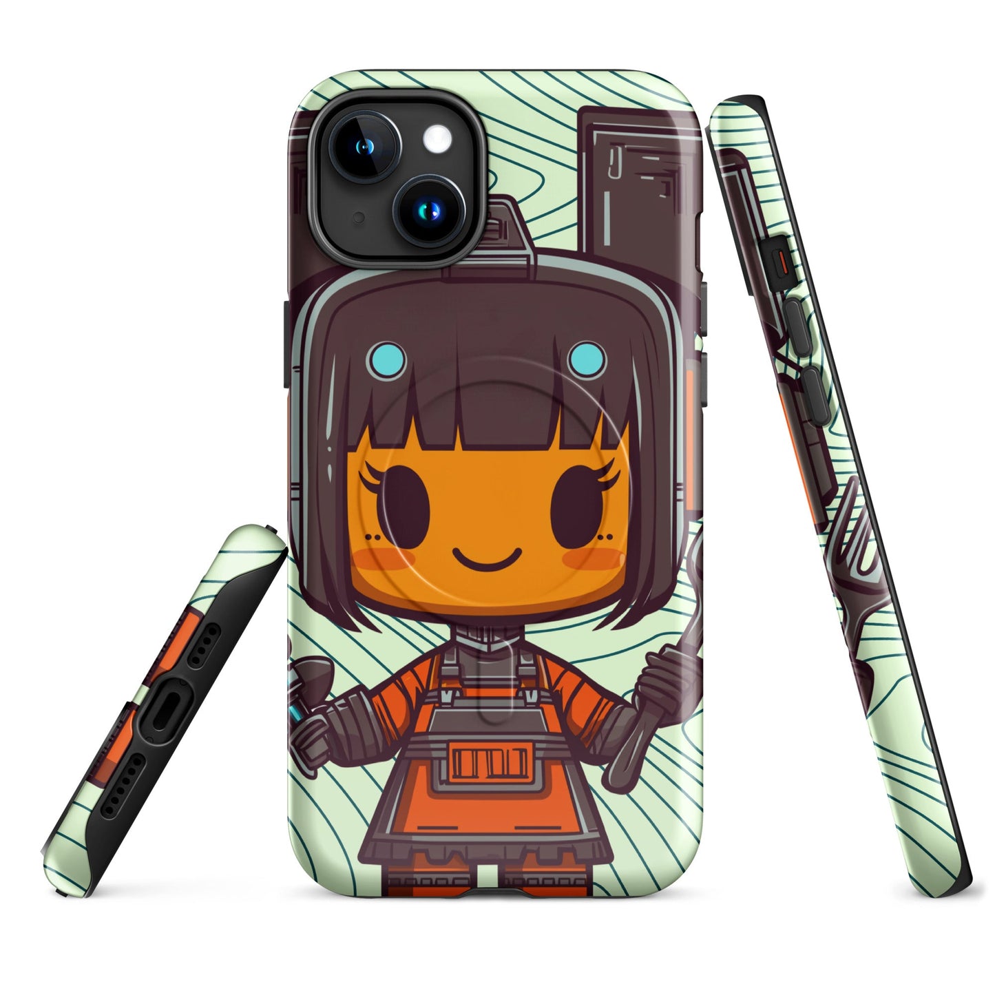 Nori the ByteChef - MagSafe Tough Case for iPhone - BBairt