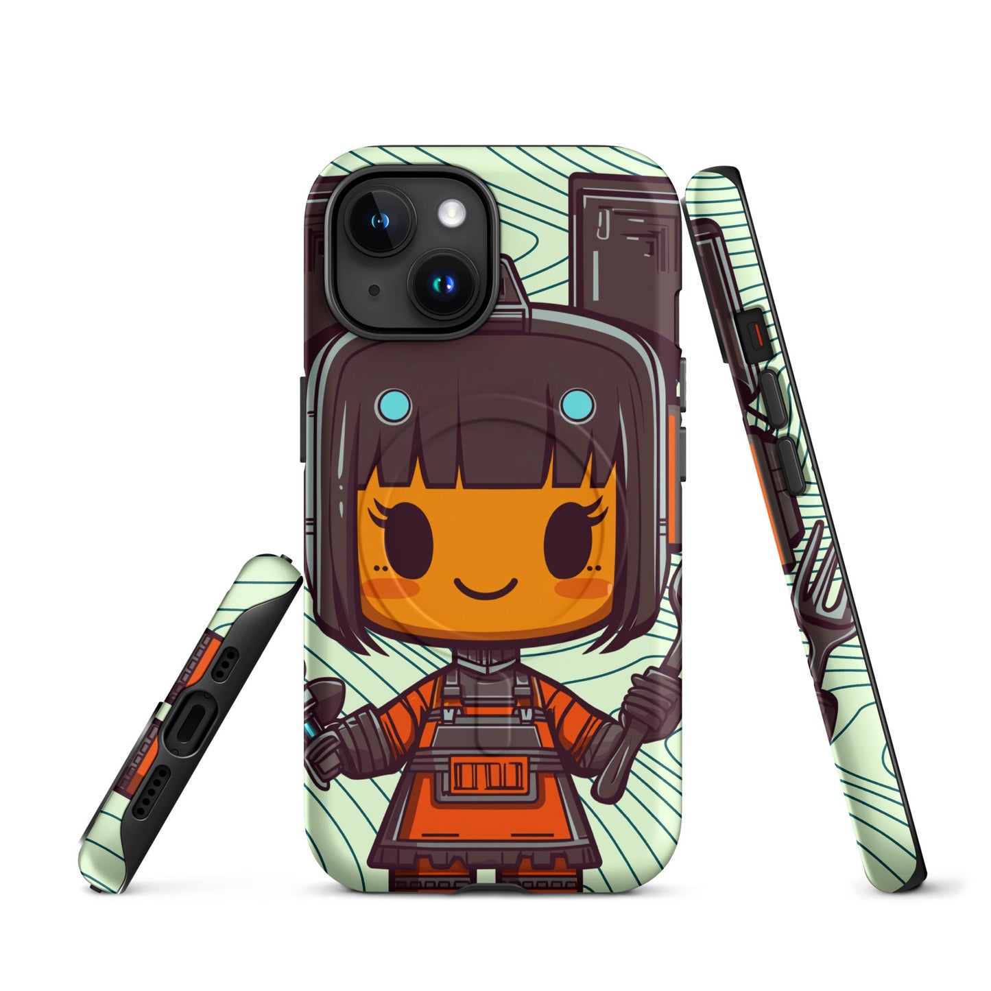 Nori the ByteChef - MagSafe Tough Case for iPhone - BBairt