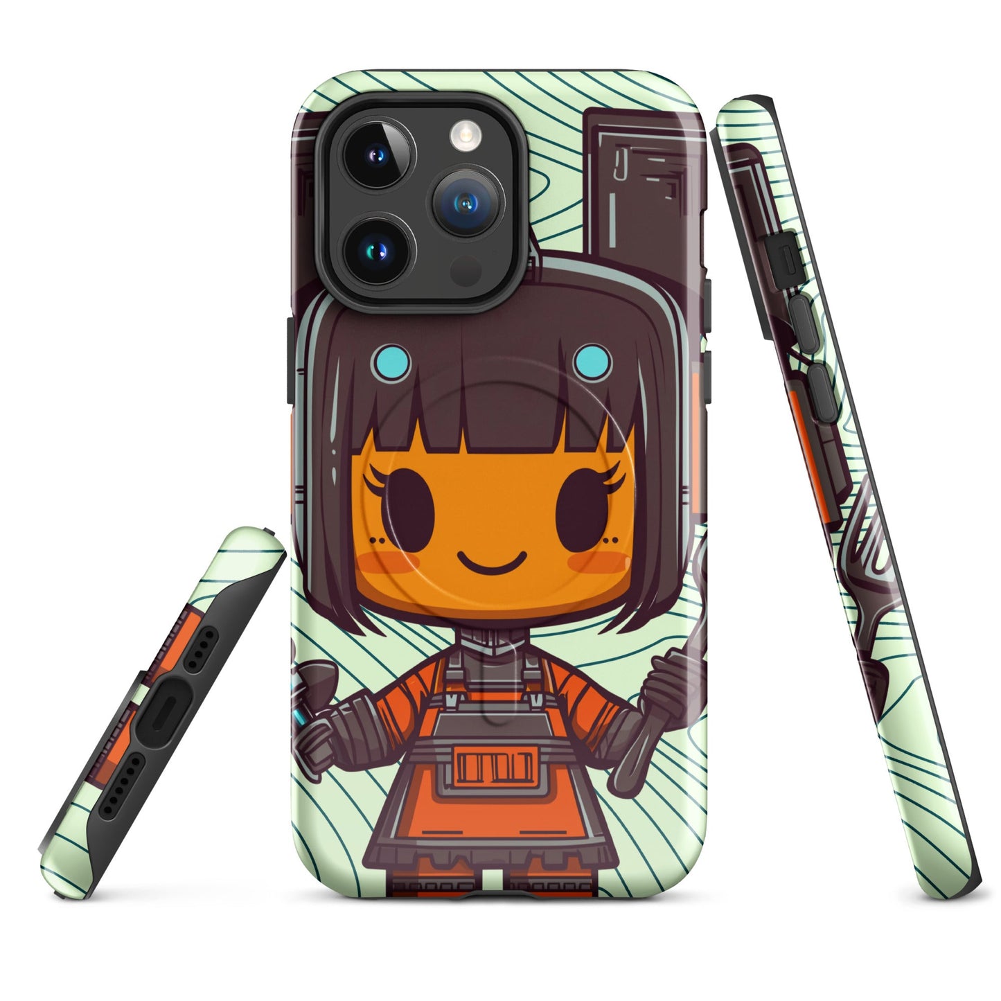 Nori the ByteChef - MagSafe Tough Case for iPhone - BBairt