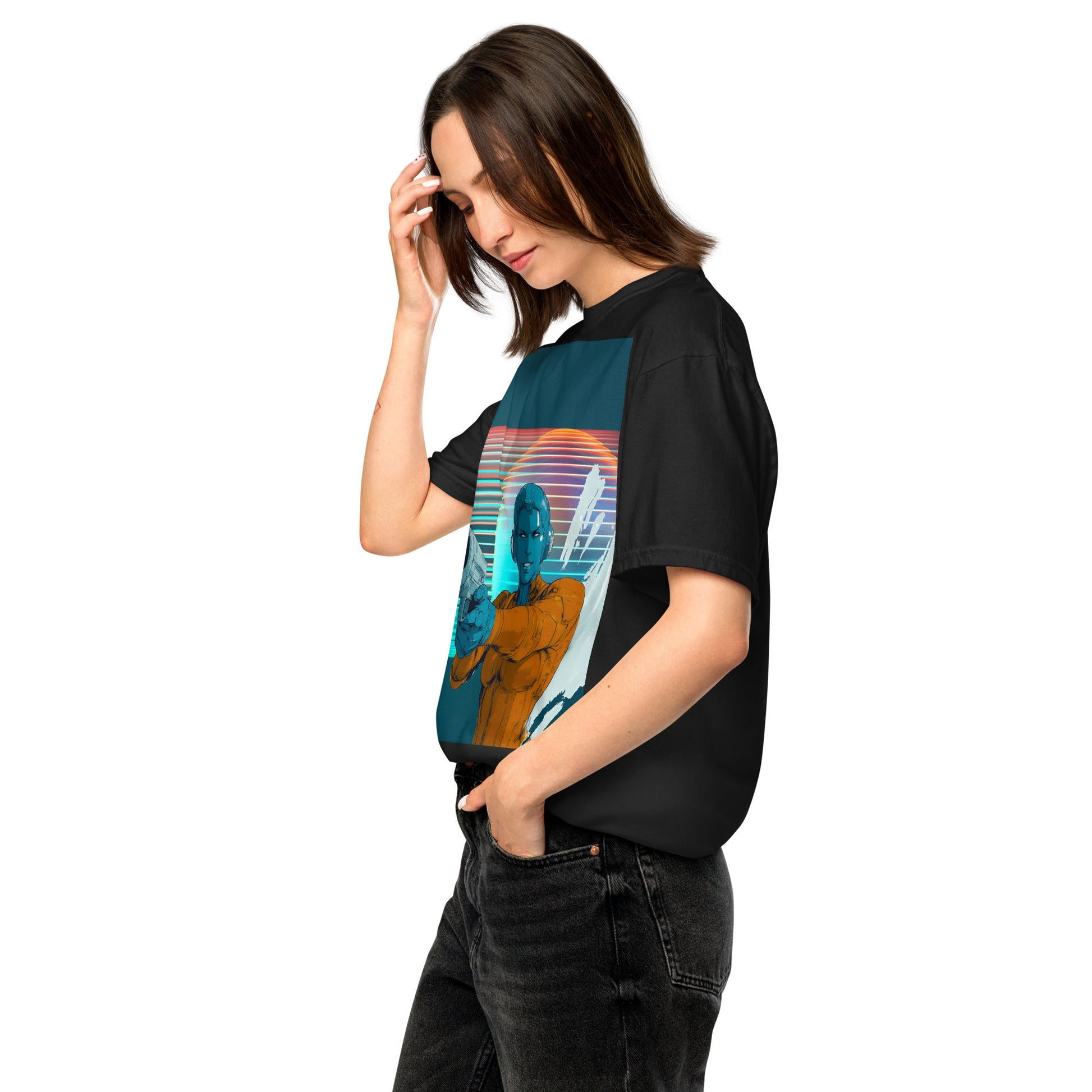 Nova Enforcer - Unisex garment - dyed heavyweight t-shirt - BBairt