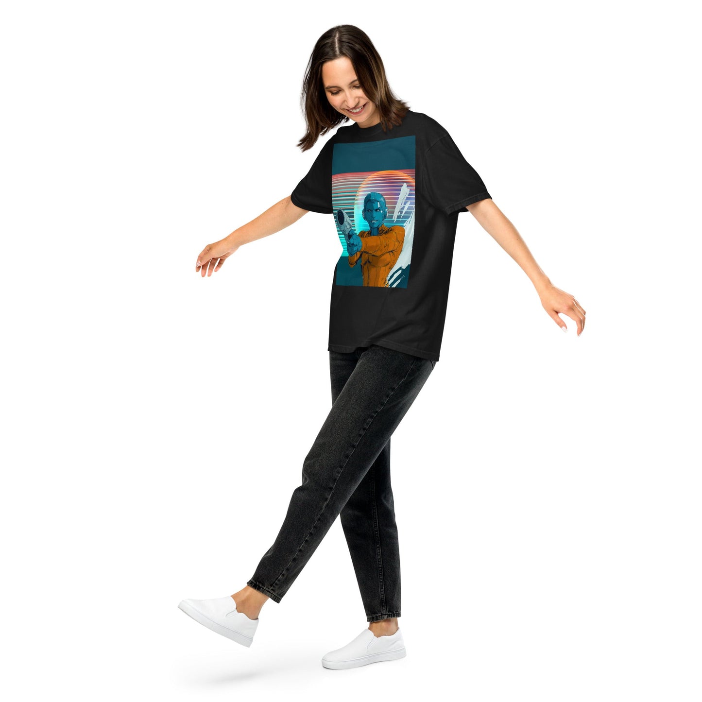 Nova Enforcer - Unisex garment - dyed heavyweight t-shirt - BBairt