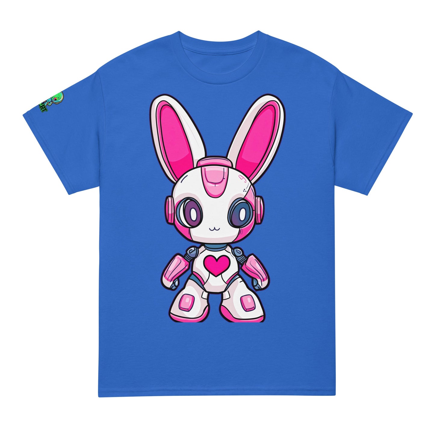 Nova the Heartbot - Unisex DryBlend T-Shirt - BBairt