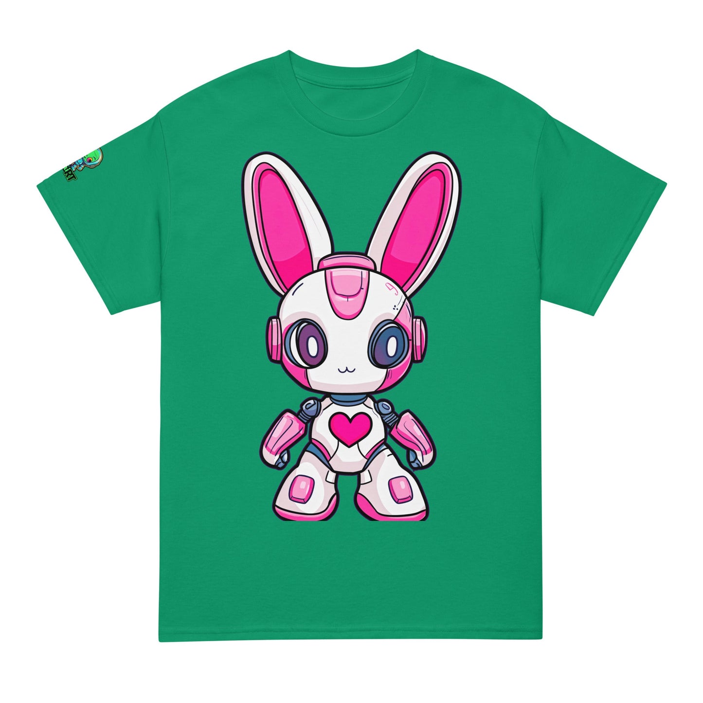 Nova the Heartbot - Unisex DryBlend T-Shirt - BBairt